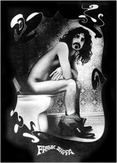 Frank Zappa Crappa Poster