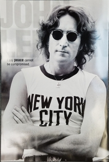 The Beatles John Lennon New York City Shirt Poster