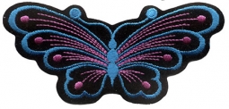 Blue & Purple Butterfly Patch