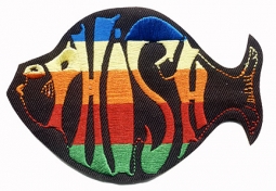 Phish Rainbow Fish Logo Patch