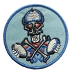 Grateful Dead Skull & Crossbones Patch