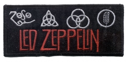 Led Zeppelin Logo & Symbols Patch