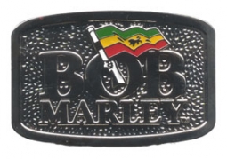 Bob Marley Logo Belt Buckle
